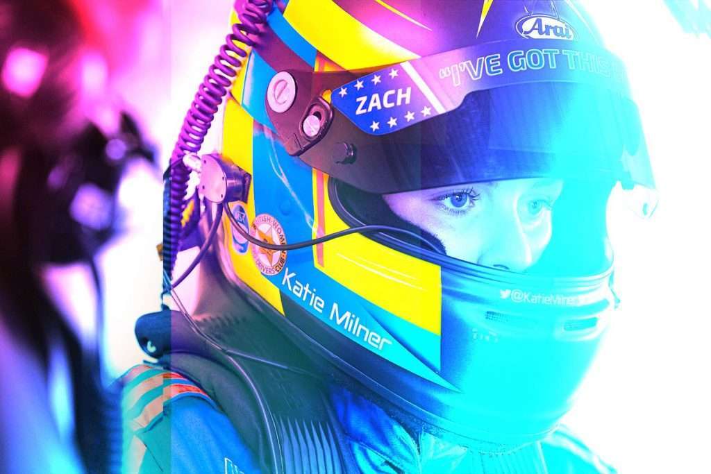get to know Katie milner mclaren racing driver