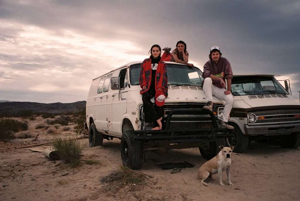 rock band in the desert
