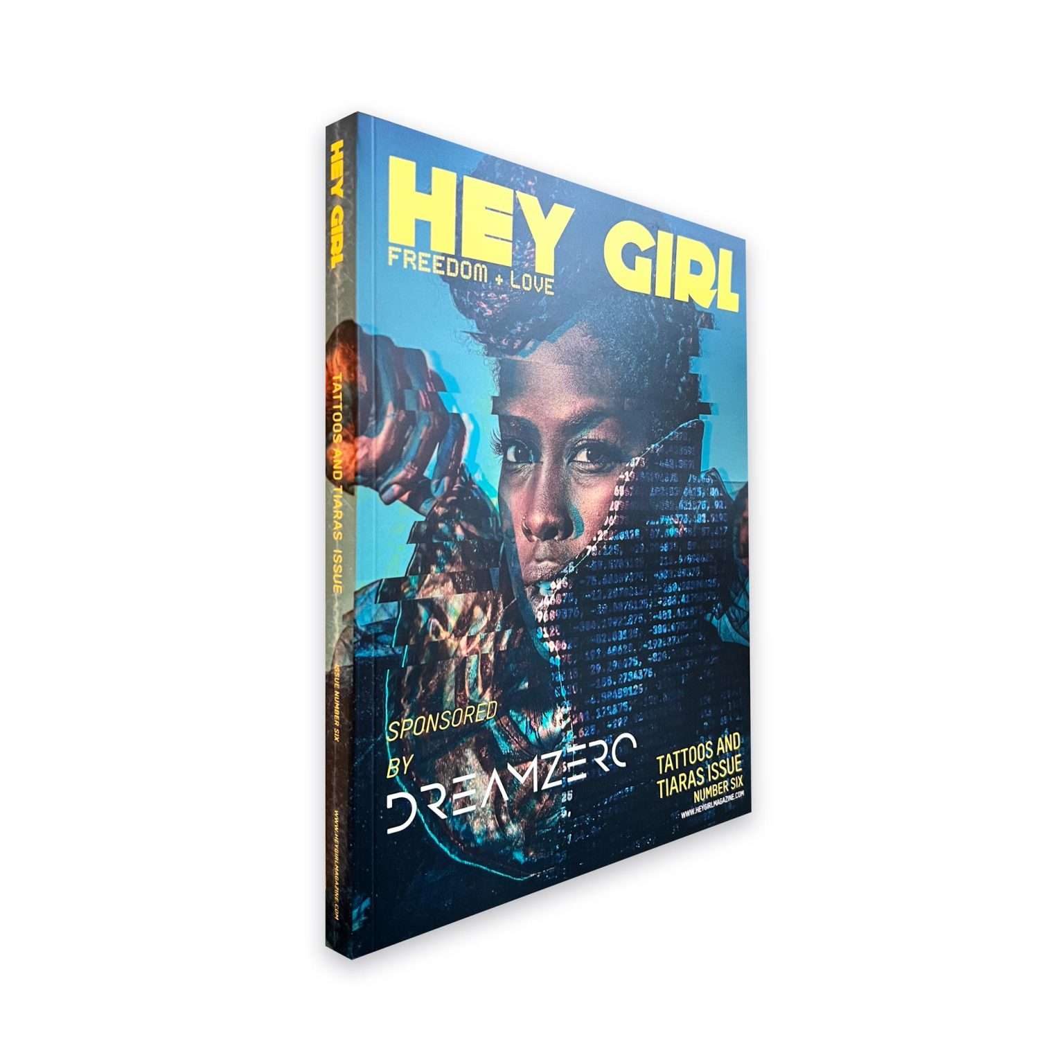HEY GIRL magazine in full print a big magazine